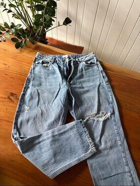 Dynamite Light Blue Ripped Men's Jeans